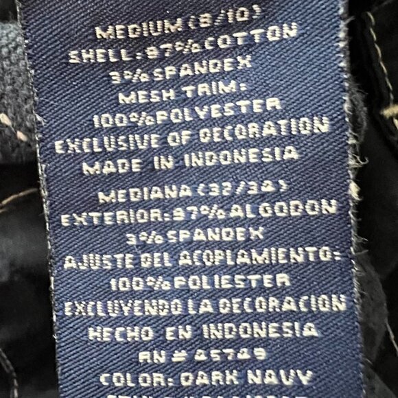 Women's Catalina Navy Utility Gorpcore Crop Track Pants Size Medium 8/10 - Picture 6 of 7